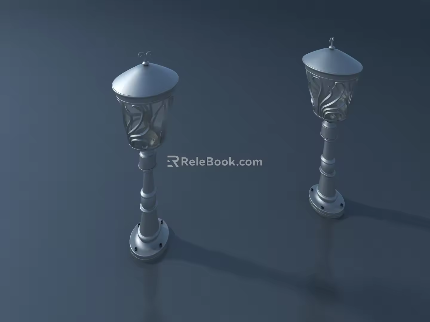 41 lawn lamp 3d model