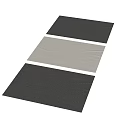 Soft Textured Square Carpet In Neutral Tones For Living Room Home Decor