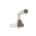 Handheld Garment Steamer with Beige Design Transparent Water Tank and Power Cord