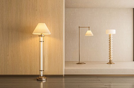 Modern floor lamp 3d model