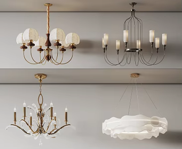 Jane O chandelier 3d model