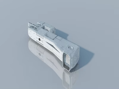 Durable Aluminum Swing Door with Modern Structural Components for Home Use 3d model
