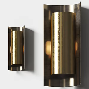 Porta modern metal wall lamp 3d model