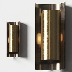 Porta modern metal wall lamp 3d model