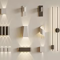 Modern Wall Lights With Various Stylish Designs Geometric Shapes And Metal Finishes
