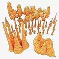 Garden Rock Ornaments With Various Shapes And Natural Rough Texture For Landscape Decoration