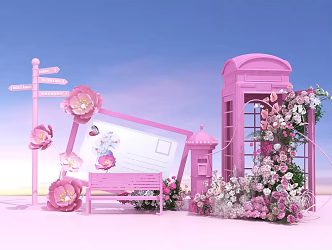 The Goddess Festival photo clock-in 3d model