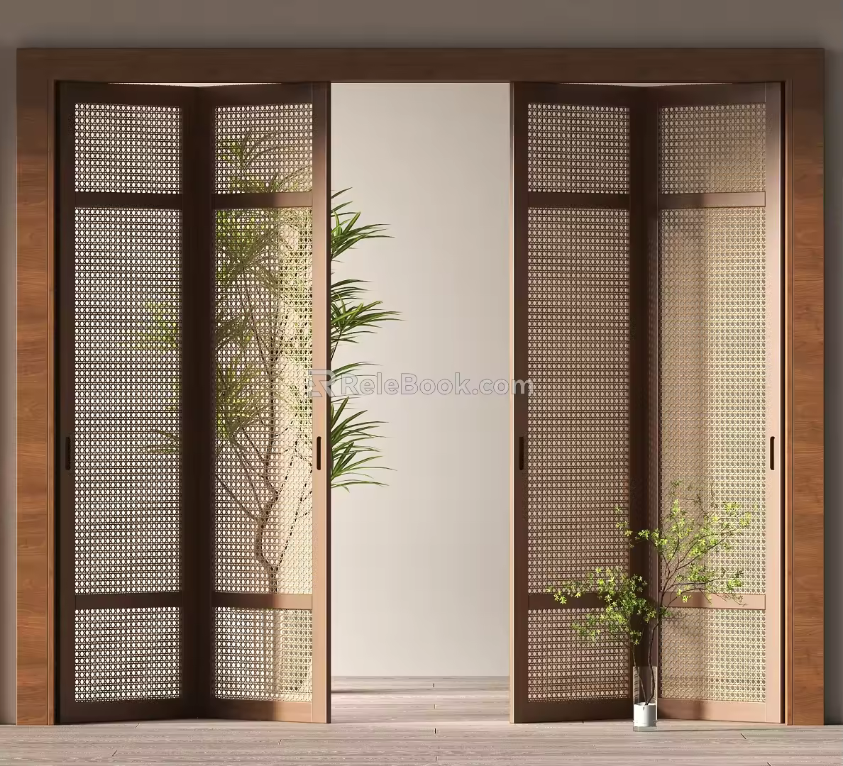 sliding door 3d model