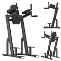 Multifunctional Sports Equipment Fitness Training Rack With Pull Up Bar And Adjustable Handles