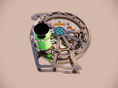 12 lb Ring vert anti-gyro device 3d model