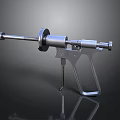 Manual Medical Injection Device With Metal Handle Screw Mechanism And Cylinder