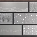 Modern Interior Wall Design Featuring Various Textured Patterns And Styles