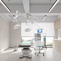 Modern Hospital Outpatient Clinic Reception Area Design