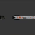 CounterBlok Pistol With Black White Orange Design And Detachable Magazine