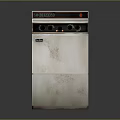 Stainless Steel Standalone Gas Stove With Four Burners And Storage Compartment