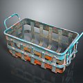 Garbage Basket Garbage Basket Metal Sundries Basket Metal Basket Furniture Furniture 3d model