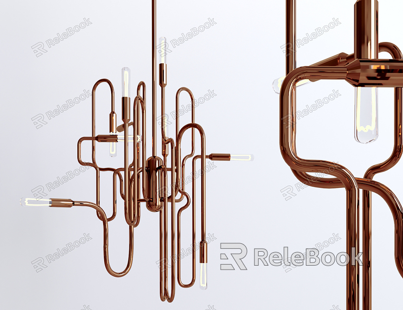 Light Luxury Chandelier Tube Chandelier model