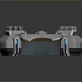 Advanced Industrial Equipment With Mechanical Arm Structure And Precision Metal Components