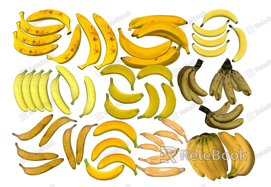 Banana fruit model