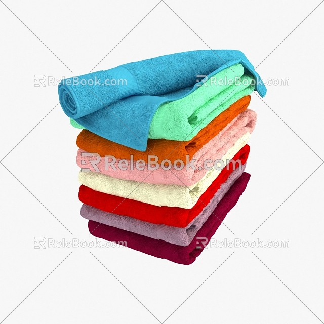 Towel 3d model