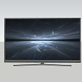 Modern Smart Television With Ultra HD Dynamic Display And Sleek Metal Stand