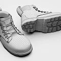 Modern Shoes 3d model