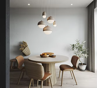 Nordic Restaurant 3d model