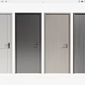 Modern Swing Doors In Various Colors And Materials For Home Interior