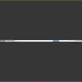Professional Hardware Tool Wrench With Silver Metal Body And Blue Grip Strap