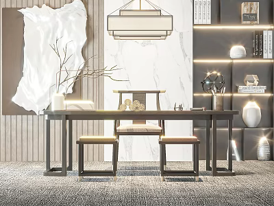 Tea Room Tea Table 3d model