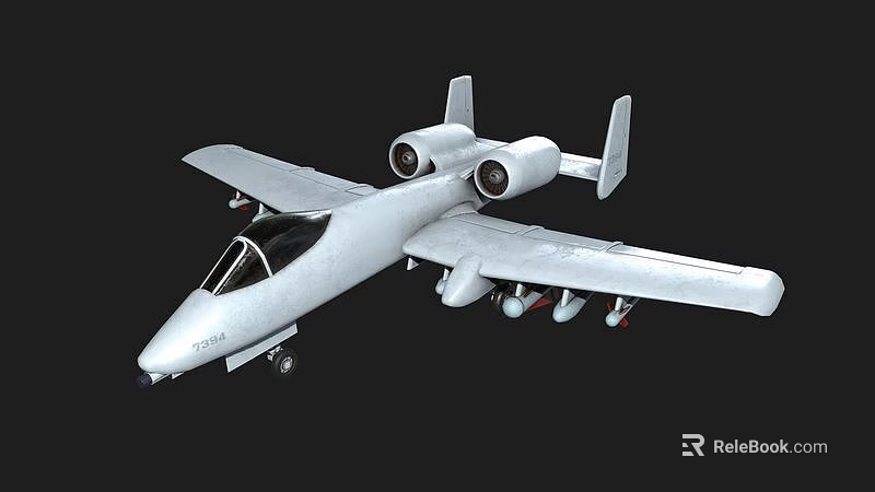 Modern Passenger Airliner With Sleek Aerodynamic Design And Advanced Engine Features 3d model
