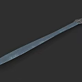 Medieval Style Long Sword With Sharp Metal Blade And Decorative Hilt