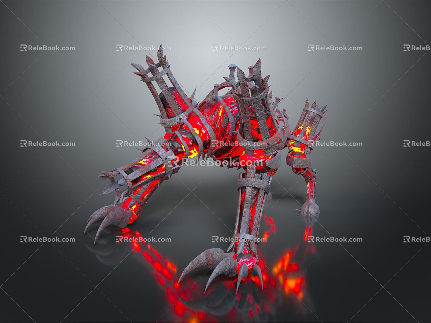 Monster Monster Monster Monster Monster Warrior Alien Monster Alien Monster 3d model