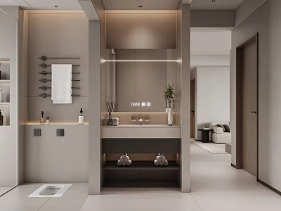 Modern Toilet Home Toilet 3d model