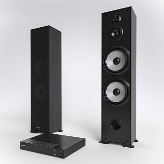 modern sound 3d model