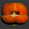 Fresh Ripe Red Pumpkin With Vibrant Color And Smooth Texture For Cooking