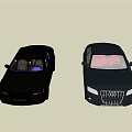 Various Cars Including Black Audi Sedan And Silver Vehicle Models