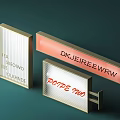 White And Orange Signs With ERA SHENWO UO LAMINATE And BOIPE TWO Text