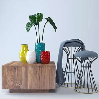 Modern ornaments 3d model