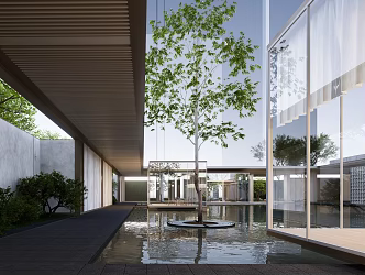 Modern Simple Sales Department 3d model