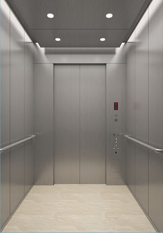 Modern elevator car 3d model