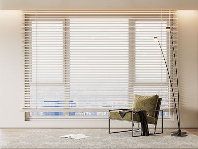 Modern venetian blinds model