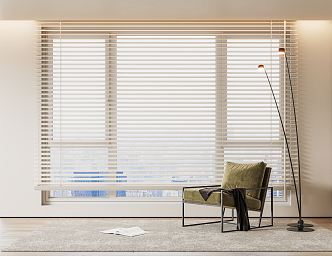 Modern venetian blinds 3d model