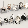 Stylish Modern Hanging Chairs with Woven Fabric and Metal Frame Designs