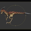 Modern Dinosaur Jurassic Pterosaur Longnecked Dinosaur 3d model