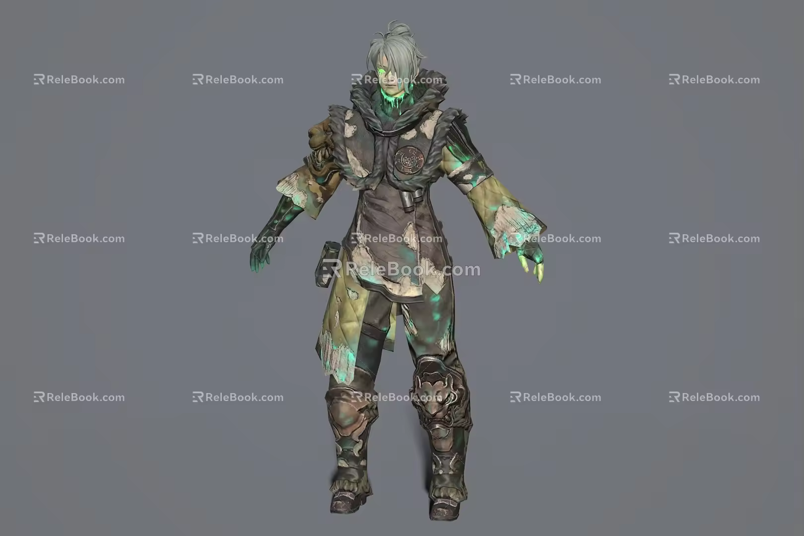 Modern Game Characters Anime Characters 3d model