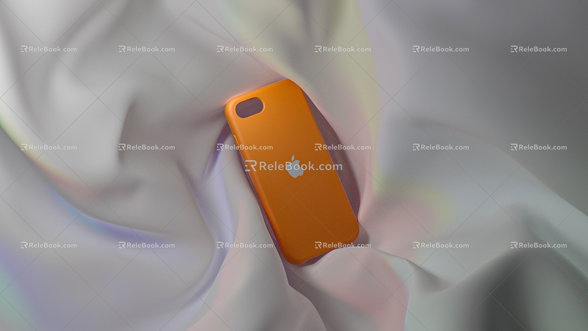 cloth phone case 3d model