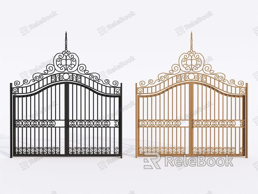 Jane European Gate Iron Gate model