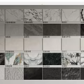 Versatile Wall Panels With Various Textures And Natural Patterns For Interior Design 3d model