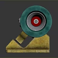 High Performance Green Wheels Skateboard Truck With Gold Frame And Sturdy Design